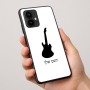כיסוי בעיצוב אישי עם השם שלך לדגם - Motorola Edge 50 Pro 5G בעיצוב גיטרה