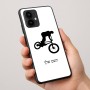 כיסוי בעיצוב אישי עם השם שלך לדגם - Motorola Edge 50 Pro 5G בעיצוב רוכב אופניים