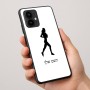 כיסוי בעיצוב אישי עם השם שלך לדגם - Motorola Edge 50 Pro 5G בעיצוב רץ רץ אישה