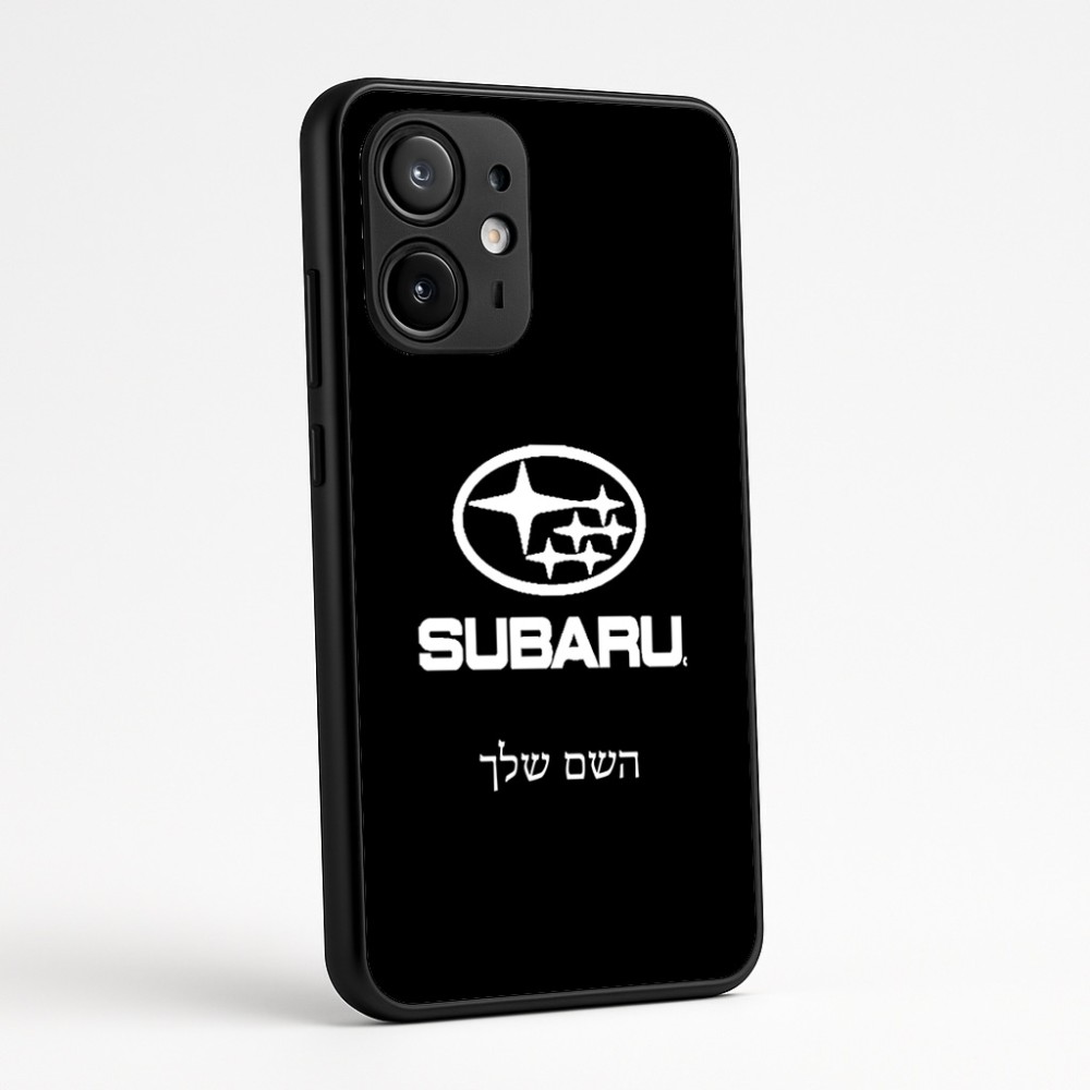 כיסוי בעיצוב אישי עם השם שלך לדגם - Motorola Edge 60 Fusion 5G בעיצוב סובארו