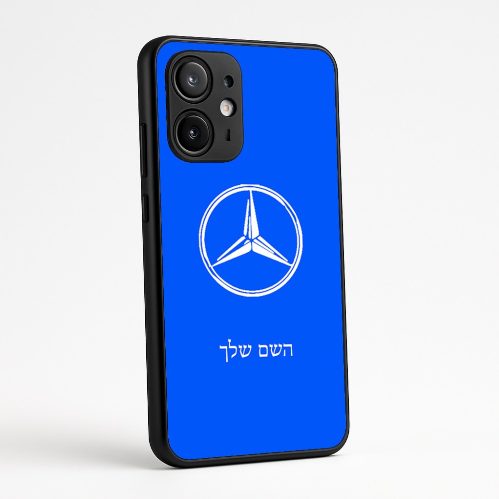 כיסוי בעיצוב אישי עם השם שלך לדגם - Motorola Edge 60 Fusion 5G בעיצוב מרצדס-בנץ