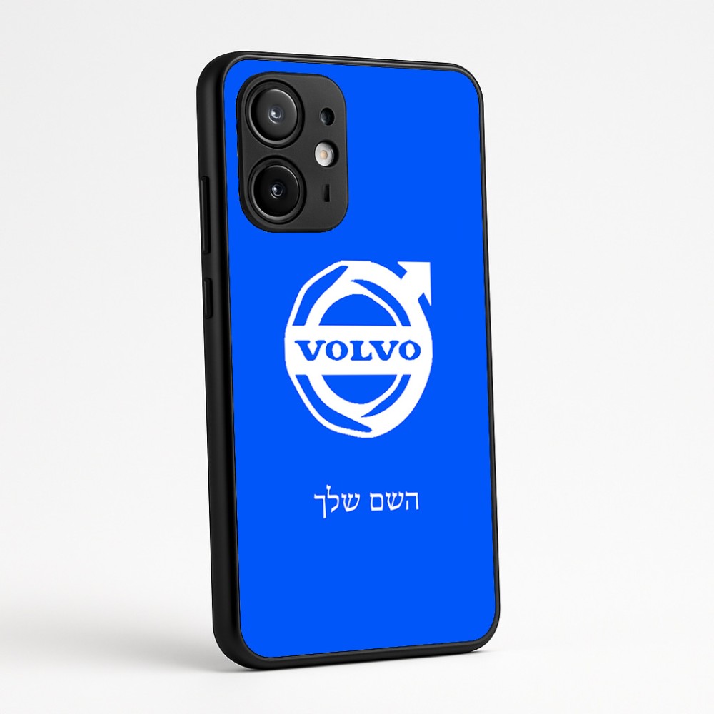 כיסוי בעיצוב אישי עם השם שלך לדגם - Motorola Edge 60 Fusion 5G בעיצוב וולוו