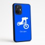 כיסוי בעיצוב אישי עם השם שלך לדגם - Motorola Edge 60 Fusion 5G בעיצוב רוכב אופניים