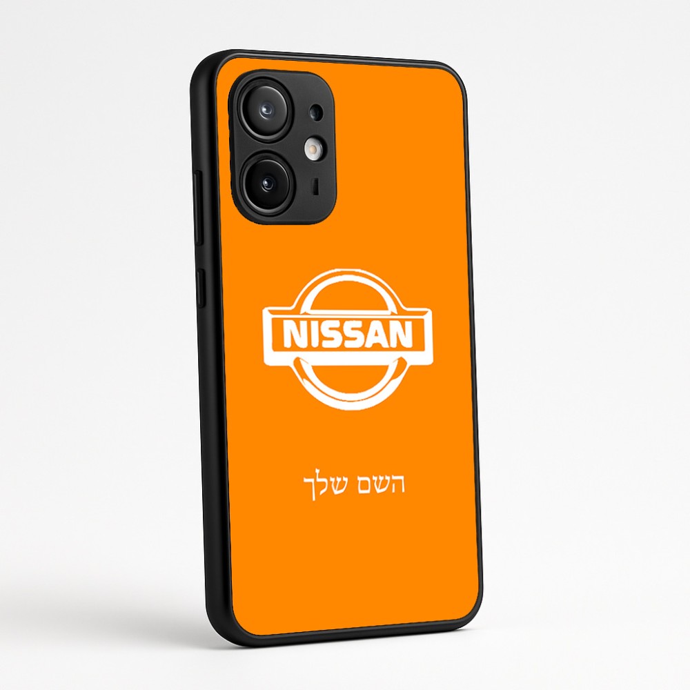 כיסוי בעיצוב אישי עם השם שלך לדגם - Motorola Edge 60 Fusion 5G בעיצוב ניסאן