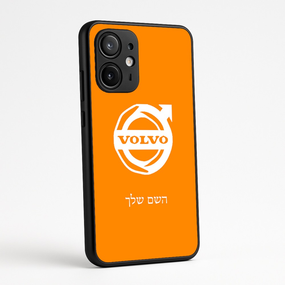 כיסוי בעיצוב אישי עם השם שלך לדגם - Motorola Edge 60 Fusion 5G בעיצוב וולוו