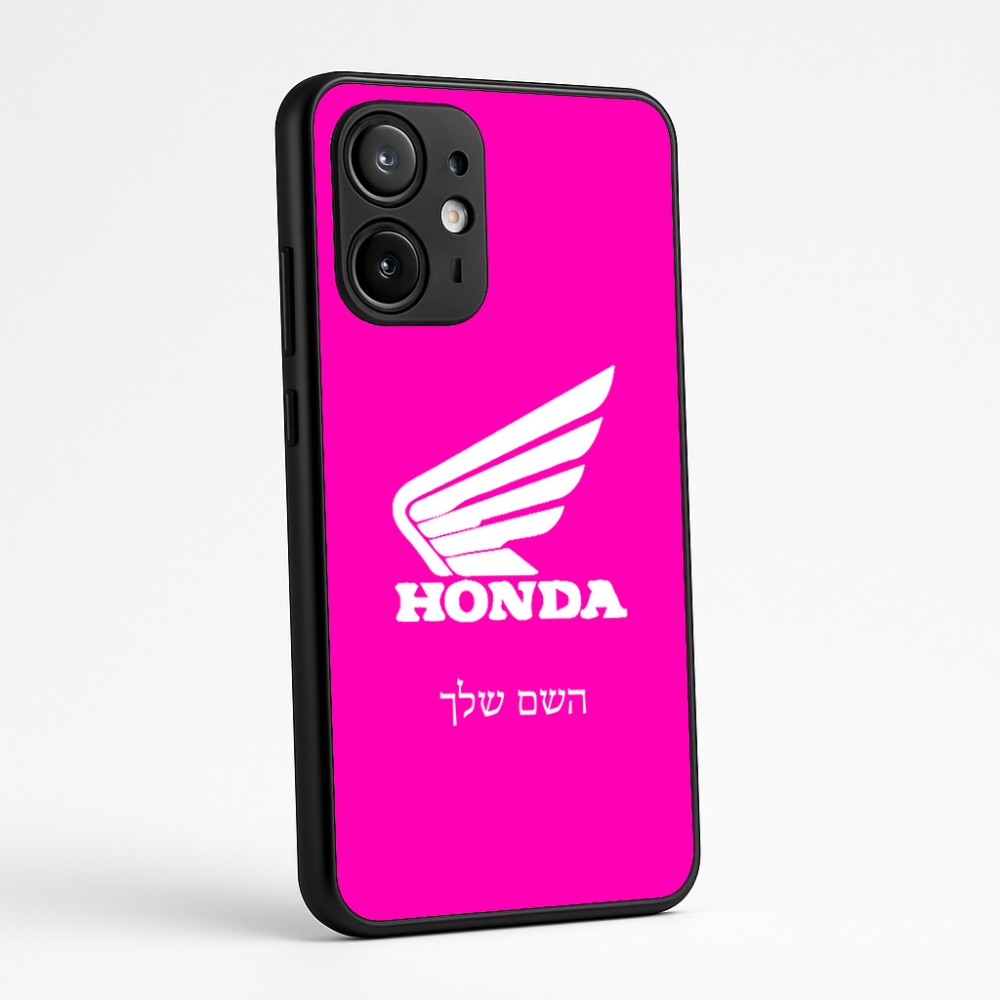 כיסוי בעיצוב אישי עם השם שלך לדגם - Motorola Edge 60 Fusion 5G בעיצוב הונדה
