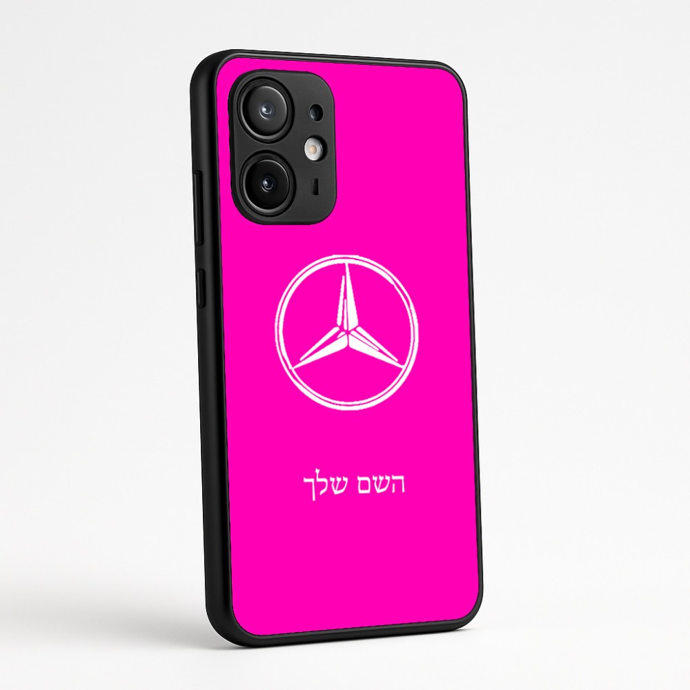 כיסוי בעיצוב אישי עם השם שלך לדגם - Motorola Edge 60 Fusion 5G בעיצוב מרצדס-בנץ