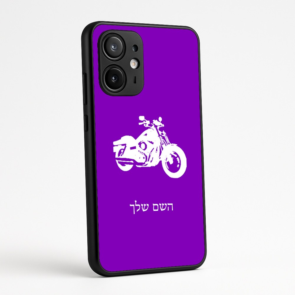 כיסוי בעיצוב אישי עם השם שלך לדגם - Motorola Edge 60 Fusion 5G בעיצוב הארלי-דיווידסון