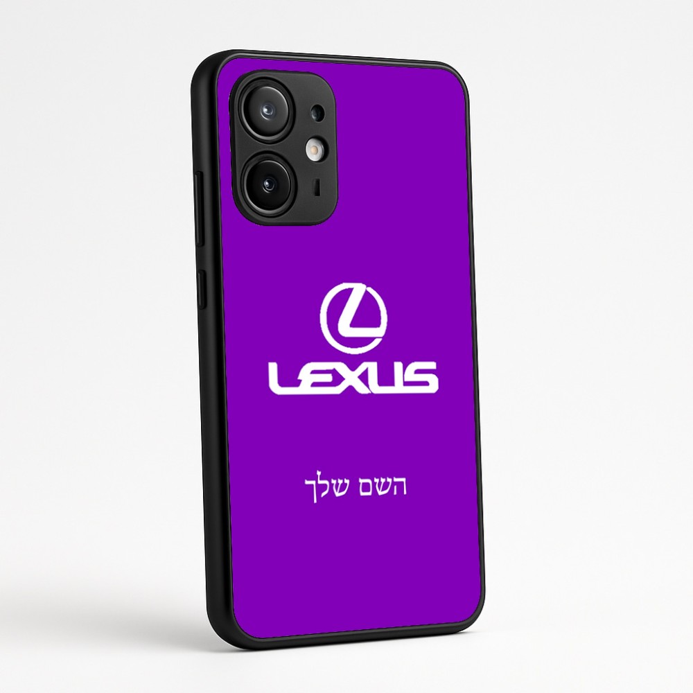 כיסוי בעיצוב אישי עם השם שלך לדגם - Motorola Edge 60 Fusion 5G בעיצוב לקסוס