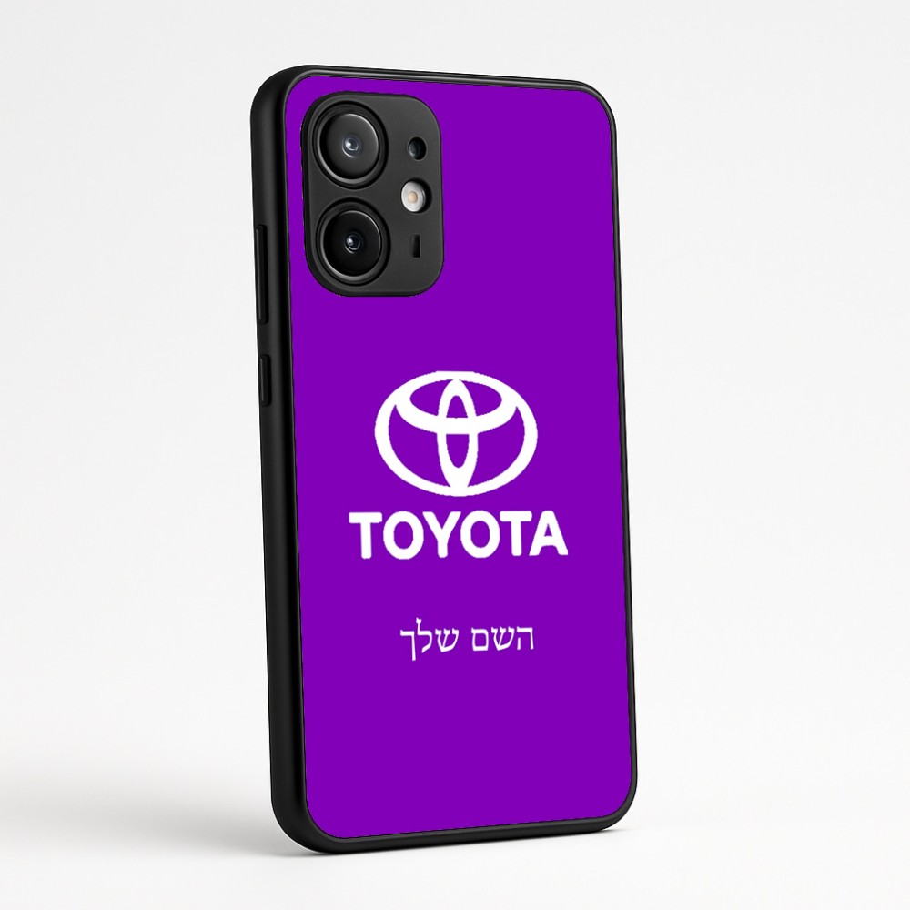 כיסוי בעיצוב אישי עם השם שלך לדגם - Motorola Edge 60 Fusion 5G בעיצוב טויוטה