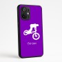 כיסוי בעיצוב אישי עם השם שלך לדגם - Motorola Edge 60 Fusion 5G בעיצוב רוכב אופניים