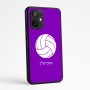 כיסוי בעיצוב אישי עם השם שלך לדגם - Motorola Edge 60 Fusion 5G בעיצוב כדור כדורעף