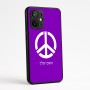 כיסוי בעיצוב אישי עם השם שלך לדגם - Motorola Edge 60 Fusion 5G בעיצוב סמל השלום