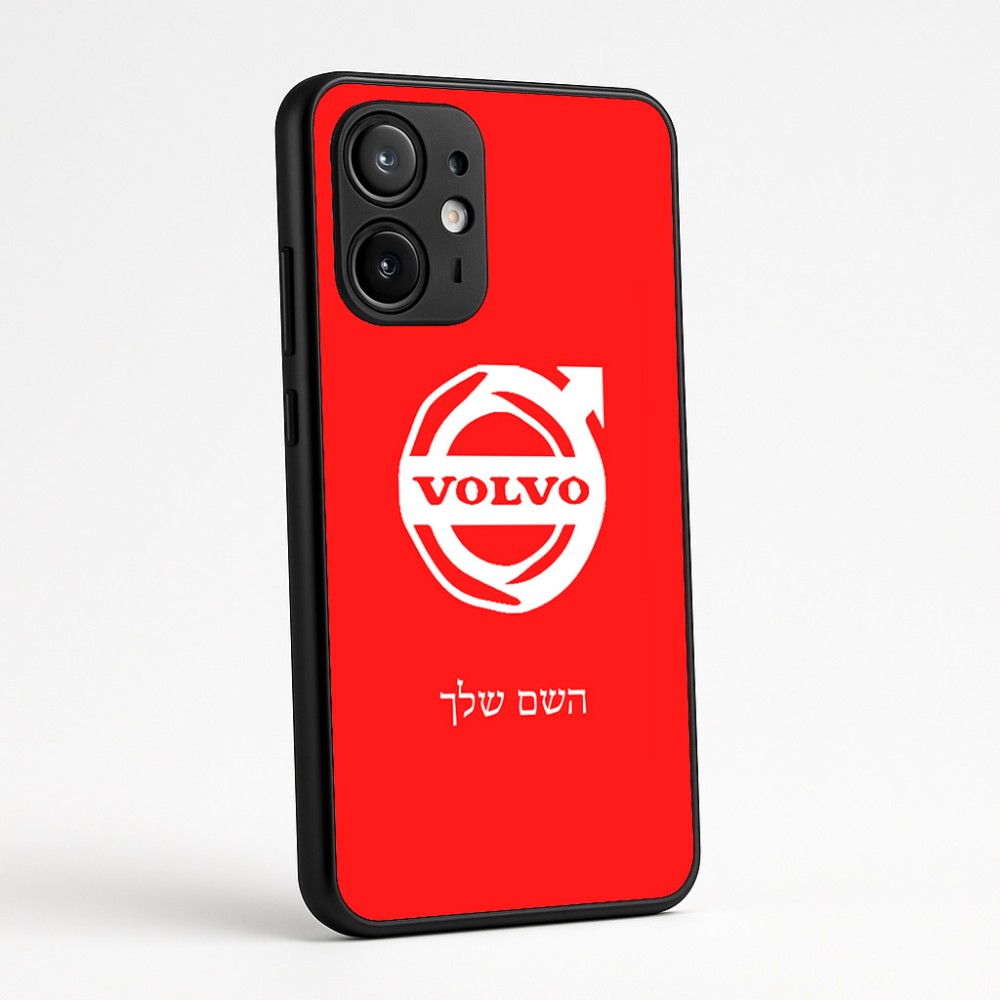 כיסוי בעיצוב אישי עם השם שלך לדגם - Motorola Edge 60 Fusion 5G בעיצוב וולוו