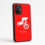כיסוי בעיצוב אישי עם השם שלך לדגם - Motorola Edge 60 Fusion 5G בעיצוב רוכב אופניים