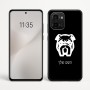 כיסוי בעיצוב אישי עם השם שלך לדגם - Motorola Edge 60 Fusion 5G בעיצוב פרצוף בולדוג