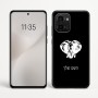 כיסוי בעיצוב אישי עם השם שלך לדגם - Motorola Edge 60 Fusion 5G בעיצוב ראש פיל