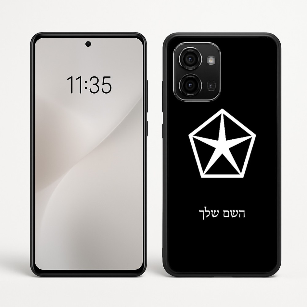 כיסוי בעיצוב אישי עם השם שלך לדגם - Motorola Edge 60 Fusion 5G בעיצוב קרייזלר