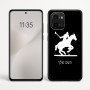 כיסוי בעיצוב אישי עם השם שלך לדגם - Motorola Edge 60 Fusion 5G בעיצוב שחקן פולו - סוס