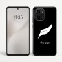 כיסוי בעיצוב אישי עם השם שלך לדגם - Motorola Edge 60 Fusion 5G בעיצוב נוצת נוצה