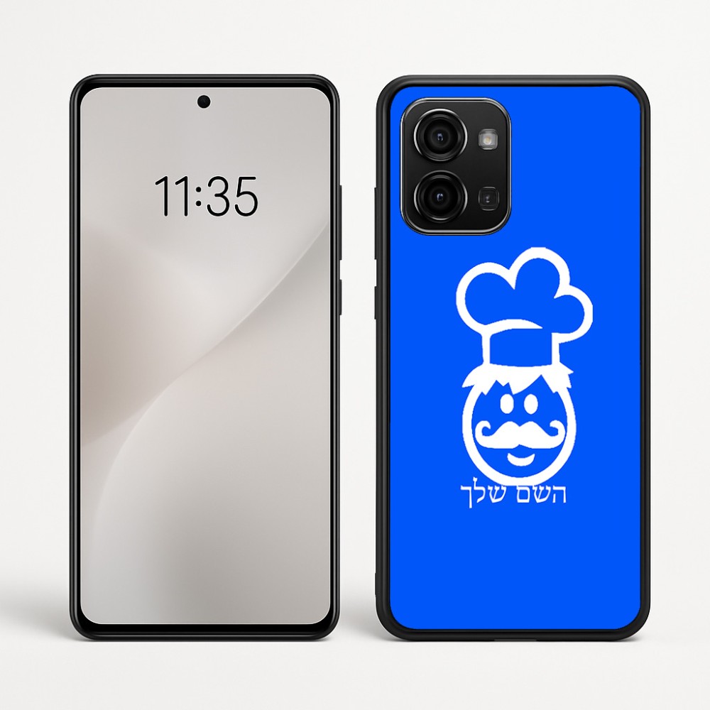 כיסוי בעיצוב אישי עם השם שלך לדגם - Motorola Edge 60 Fusion 5G בעיצוב שף