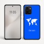 כיסוי בעיצוב אישי עם השם שלך לדגם - Motorola Edge 60 Fusion 5G בעיצוב מפת העולם