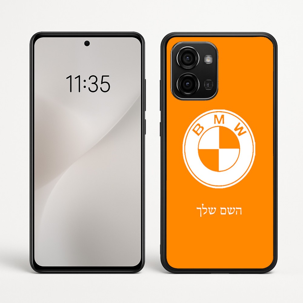 כיסוי בעיצוב אישי עם השם שלך לדגם - Motorola Edge 60 Fusion 5G בעיצוב ב.מ.וו