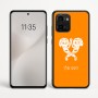 כיסוי בעיצוב אישי עם השם שלך לדגם - Motorola Edge 60 Fusion 5G בעיצוב פרחי קרן