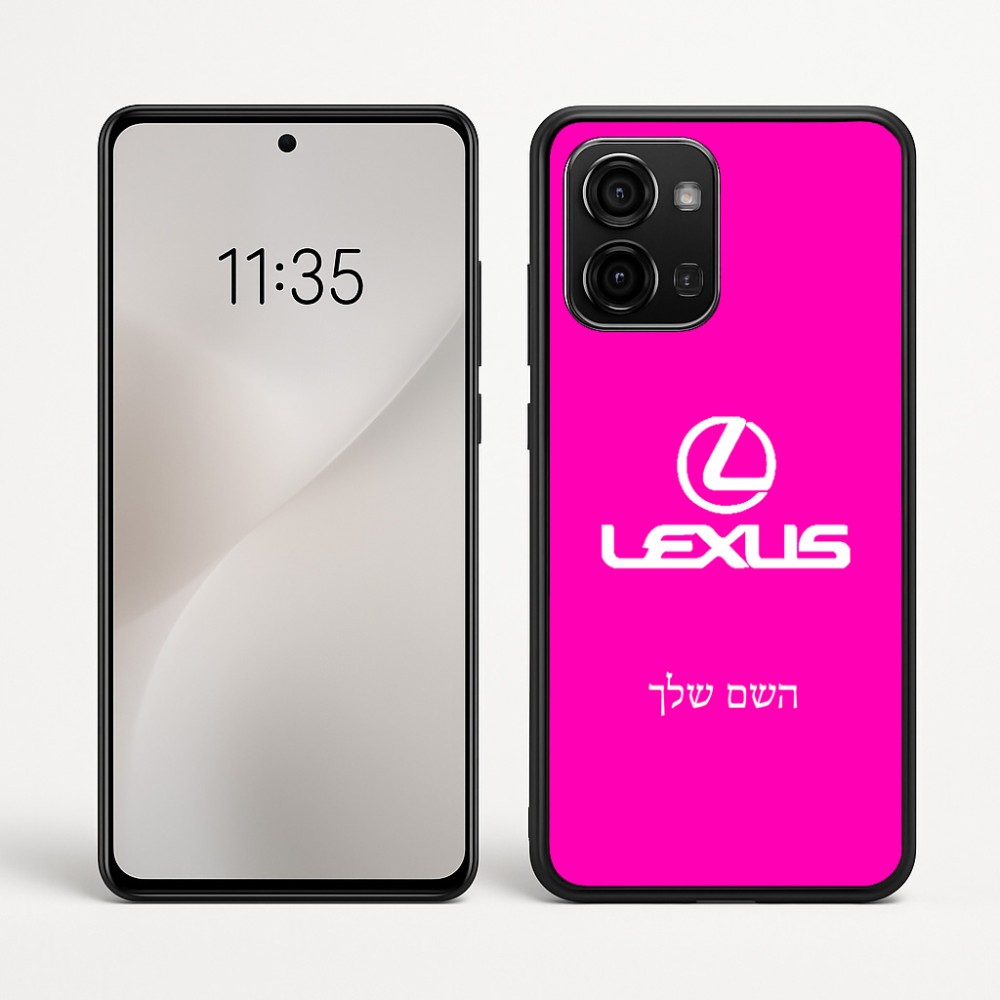 כיסוי בעיצוב אישי עם השם שלך לדגם - Motorola Edge 60 Fusion 5G בעיצוב לקסוס