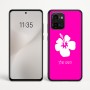 כיסוי בעיצוב אישי עם השם שלך לדגם - Motorola Edge 60 Fusion 5G בעיצוב פרח היביסקוס