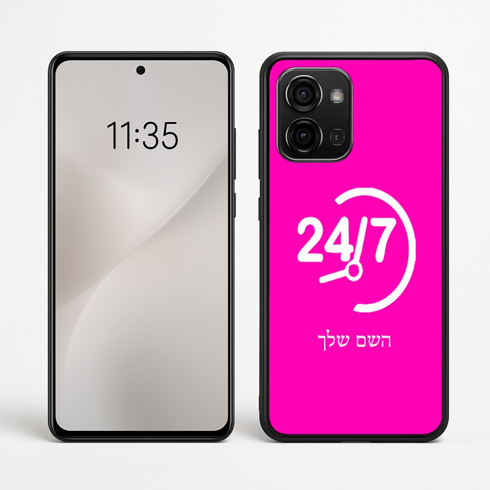 כיסוי בעיצוב אישי עם השם שלך לדגם - Motorola Edge 60 Fusion 5G בעיצוב 24 ביולי