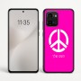 כיסוי בעיצוב אישי עם השם שלך לדגם - Motorola Edge 60 Fusion 5G בעיצוב סמל השלום