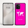 כיסוי בעיצוב אישי עם השם שלך לדגם - Motorola Edge 60 Fusion 5G בעיצוב מפת העולם