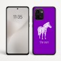 כיסוי בעיצוב אישי עם השם שלך לדגם - Motorola Edge 60 Fusion 5G בעיצוב זברה