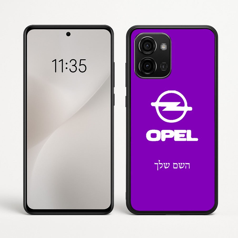 כיסוי בעיצוב אישי עם השם שלך לדגם - Motorola Edge 60 Fusion 5G בעיצוב אופל