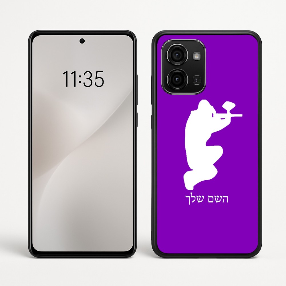 כיסוי בעיצוב אישי עם השם שלך לדגם - Motorola Edge 60 Fusion 5G בעיצוב שחקן כאב כדור