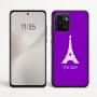 כיסוי בעיצוב אישי עם השם שלך לדגם - Motorola Edge 60 Fusion 5G בעיצוב מגדל אייפל