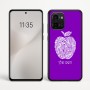 כיסוי בעיצוב אישי עם השם שלך לדגם - Motorola Edge 60 Fusion 5G בעיצוב הדפס תפוח