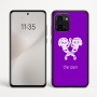 כיסוי בעיצוב אישי עם השם שלך לדגם - Motorola Edge 60 Fusion 5G בעיצוב פרחי קרן