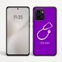 כיסוי בעיצוב אישי עם השם שלך לדגם - Motorola Edge 60 Fusion 5G בעיצוב סטטוסקופ רופא