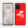 כיסוי בעיצוב אישי עם השם שלך לדגם - Motorola Edge 60 Fusion 5G בעיצוב רוכב אופניים