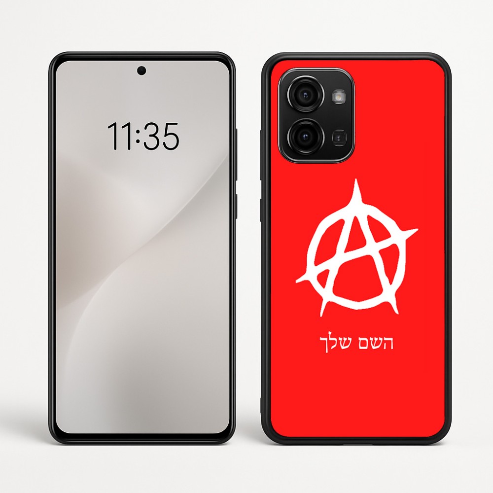 כיסוי בעיצוב אישי עם השם שלך לדגם - Motorola Edge 60 Fusion 5G בעיצוב אנרכיה