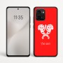 כיסוי בעיצוב אישי עם השם שלך לדגם - Motorola Edge 60 Fusion 5G בעיצוב פרחי קרן