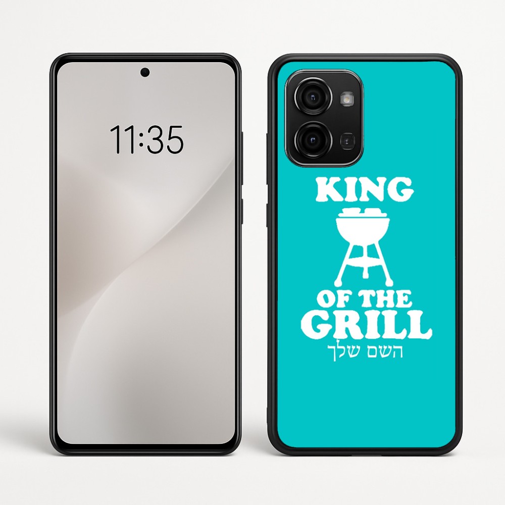כיסוי בעיצוב אישי עם השם שלך לדגם - Motorola Edge 60 Fusion 5G בעיצוב מלך הגריל
