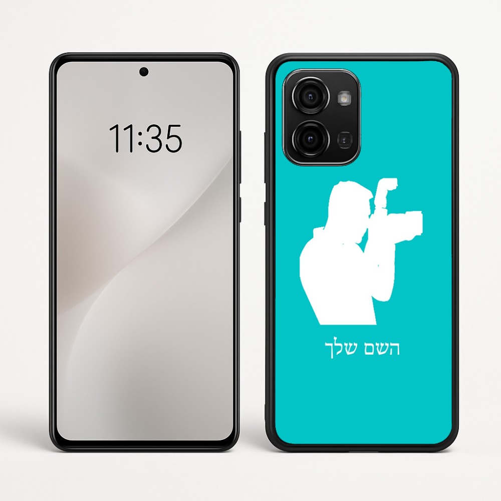 כיסוי בעיצוב אישי עם השם שלך לדגם - Motorola Edge 60 Fusion 5G בעיצוב צלם - גברים