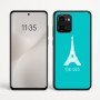 כיסוי בעיצוב אישי עם השם שלך לדגם - Motorola Edge 60 Fusion 5G בעיצוב מגדל אייפל