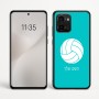 כיסוי בעיצוב אישי עם השם שלך לדגם - Motorola Edge 60 Fusion 5G בעיצוב כדור כדורעף