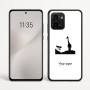 כיסוי בעיצוב אישי עם השם שלך לדגם - Motorola Edge 60 Fusion 5G בעיצוב ג'ירפה באפריקה