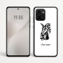כיסוי בעיצוב אישי עם השם שלך לדגם - Motorola Edge 60 Fusion 5G בעיצוב ארנב מחזיק גזר
