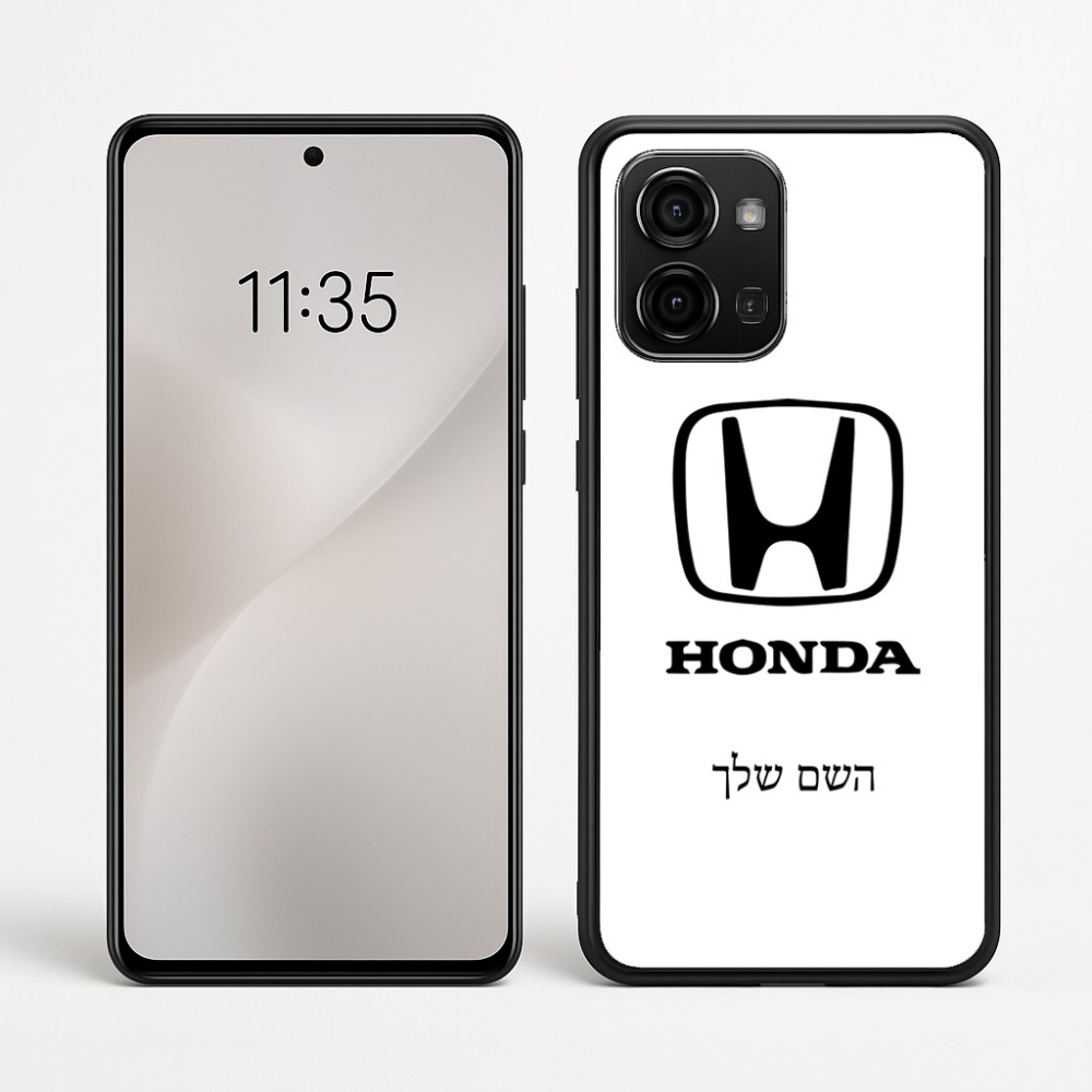 כיסוי בעיצוב אישי עם השם שלך לדגם - Motorola Edge 60 Fusion 5G בעיצוב הונדה 2